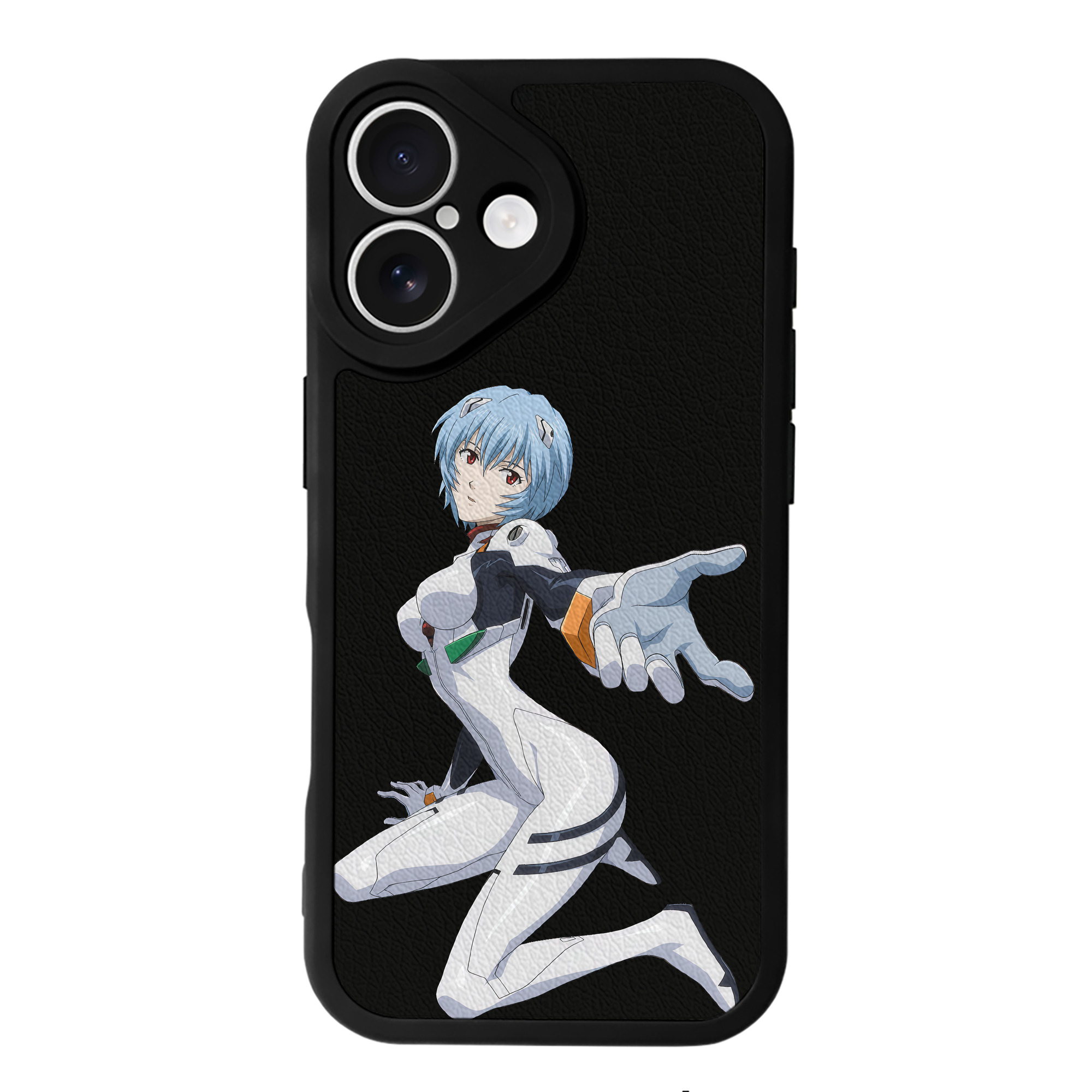 （画像用） EVA 新世紀エヴァンゲリオン 【iPhone 16シリーズ対応】シリコンスマホケース（レザー調） 材質：シリコン